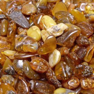 Natural amber stones & pieces